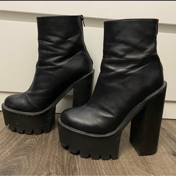 Jeffrey Campbell Mulder Platform Boots - Picture 7 of 7